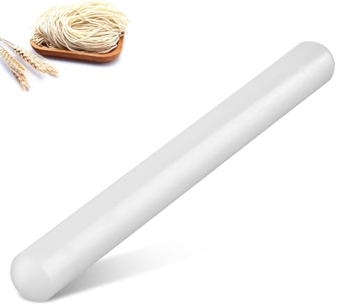 Rouleau à pâtisserie blanc, rouleau à pâtisserie pour la cuisson rouleau à pâtisserie antiadhésif pour fondant rouleau à pâtisserie français petit rouleau à pâtisserie rouleau de pâte pour la cuisson
