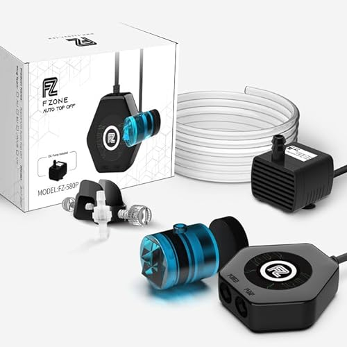 Fzone Aquarium ATO Auto Top Off Nachfüllsystem mit dualem optischen Sensor für All-in-One-Tanks und Bodenfiltersumps