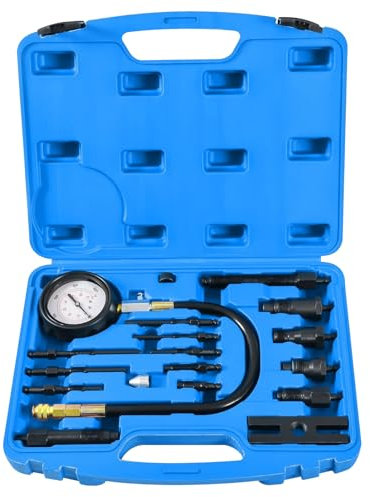 FreeTec Engine Compression Tester Diagnostic Gauge for Diesel Engines