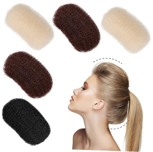 Veemoon 5 Piezas Relleno Para Recogidos Esponja Accesorios De Peinado Para Cabello Con Volumen Herramienta Ideal Para Crear Moños Elegantes Y Con Estilo