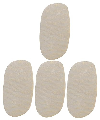 Garneck 4pcs Cello Bridge String Protectors Sheep Pads for Cello Enhance Tone and Prevent Buzzing Essential Accessory for String Instruments