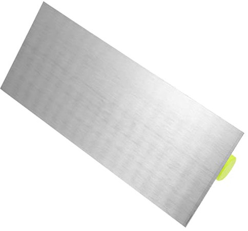 Holibanna Llana De Acero Inoxidable Paletina Para Acabado De Herramienta De Construcción Para Enlucido De Hormigón