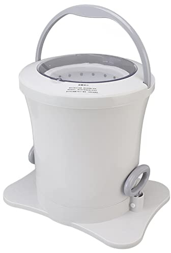 Zerodis 2500 Rpm Fast -manual Clothing Dehydrator with Sufficient Underwear and Socks, Electric Cable Dehydrate for Domestic Use (White)