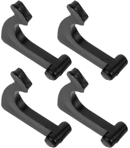 FOMIYES Accesorios para Discos de Vinilo Soporte para Brazo de Tocadiscos 4 Piezas de Hierro Fijador Estable, Adecuado para Reproductores de Vinilos en Uso Cotidiano