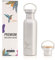 Colibris Edelstahl Trinkflasche | Wasserflasche 750ml | Trinkflasche Sport und Büro