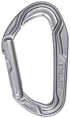 EDELRID Normalkarabiner Bulletproof Straight, Slate (663)