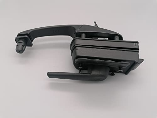 CR-MOESANCO® Serratura per roulotte Maniglia nera per porta d'ingresso camper