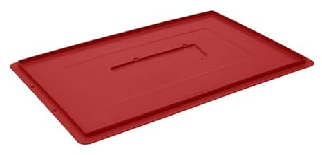 Lid for Euro Stacking Containers 600x400mm (Pack of 10) (Red)