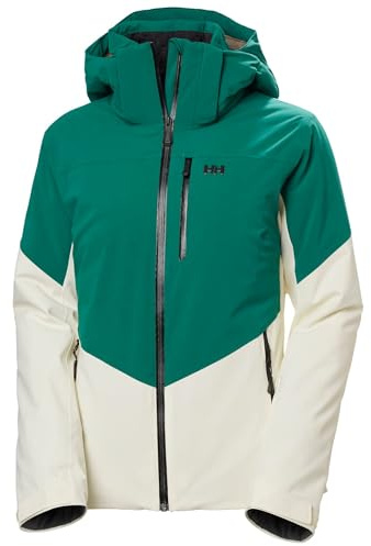 Helly Hansen Femmes W Alphelia Veste, Neige D'Émeraude, XL