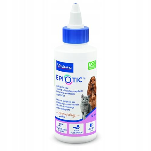 Virbac EPIOTIC 60ml Ear Care Liquid for Dog and Cat