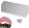 Dachrinnenschutz Aus Aluminium, Regenrinnenschutz, Wasserumsteller für Schindeln, Regenumlenker Für Das Dach, Fallrohr Regenumlenker, Dächer,Dachrinnen Zubehör