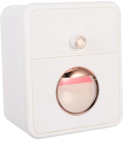 TOYANDONA Toilet Paper Holder with Shelf and Pullout Drawer Wall-mounted Space-saving Tissue Box for Bathroom Clean Cover Design for Hygienic Storage and Small Essentials Organization