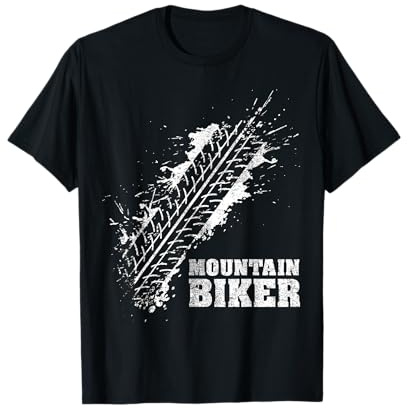 T-shirt Cycliste Hommes VTT Cadeau vélo Mountain Bike T-Shirt