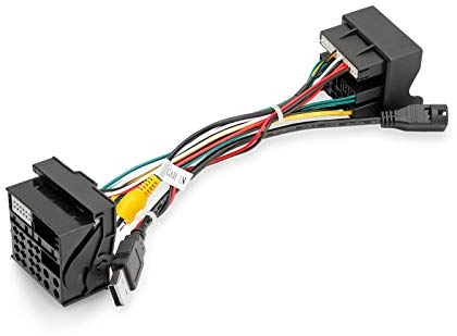 XTRONS ISO Verlängerungskabel 4O Pin Quadlock auf 52 Pin MQB Quadlock Adapter für VW