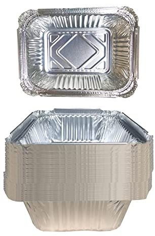 DONSIQIZZ Paquete de 30 bandejas de goteo compatibles con parrillas Napoleon BBQ 62007, bandeja de grasa desechable, para parrilla Napoleon Rogue Series, repuesto de papel de aluminio