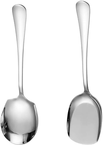 Servierlöffel, Buffetlöffel, Spenderlöffel, Löffel aus Edelstahl, Servierlöffel mit langem Stiel, großer Servierlöffel, Hotel Restaurant Haushalt Küchengeräte