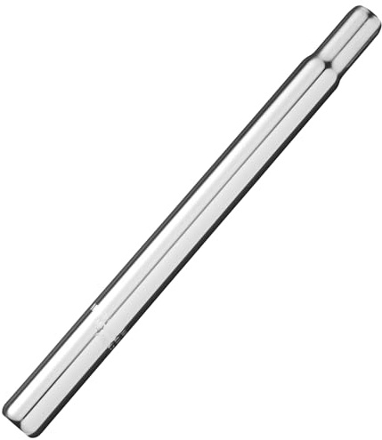 cyclingcolors Tige de Selle vélo Tube sans Chariot Acier chromé Cycle VTT Ville Route randonneuse, Ø25.2x300mm