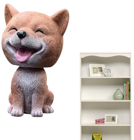 Eventerde Figura oscillante per auto, simpatica decorazione per cani