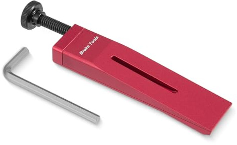 HuuppHip Kolbenpresswerkzeug für SRAM-Bremssattel, Fahrrad-Bremssattel, Kolbenpresswerkzeug, kompatibel mit Shimano-Bremssattel, kompatibel mit allen, 24 mm breiten Werkzeug-Sets (rot)