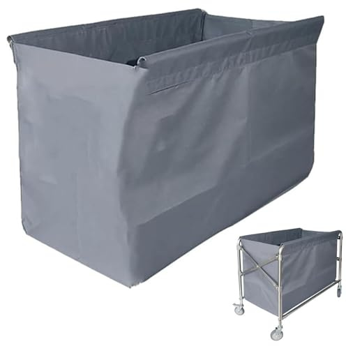 Replacement Liner Bag for Laundry Cart - Removable Oxford Cloth Storage Bag for Rolling Laundry Basket and Trolley, Hotel Room Work Trolley Replacement