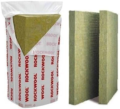 Rockwool RWA45 Acoustic Insulation 25-100mm Slabs 1200mm x 600 (50mm 6.48m2/Pack (9 Slabs))