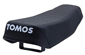 Tomos A 3 A 35 Mofa Moped Sitzbank schwarz mit Aufschrift