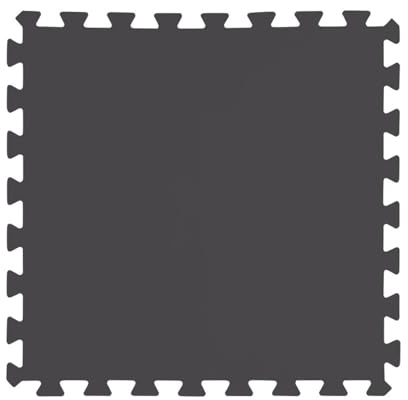 T.I.P. Poolmatte - Unterlegmatte 9er Set 50x50x1cm (endlos erweiterbar, Bodenfliesen Pool, Schutzmatte, Schutz der Poolbodenfolie vor Schäden, resistenter und biegsamer Schaumstoff) SBM 100/9, 30458