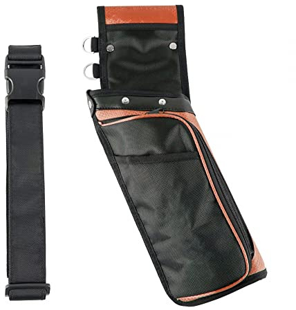 DONGKER Carquois de terrain de tir à l'arc avec ceinture en nylon pour pratique du tir à l'arc