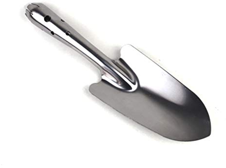 Qcwwy Mini Paleta de Jardín, Pala de Acero Inoxidable, Pala para Macetas, Pala de Tierra, Herramienta de Pala de Mano, Excavadoras de Suelo para Trasplantar Plántulas, Cultivar Flores