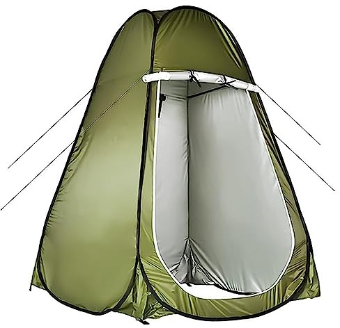 NTEK Portable Popup Changing Room Tent, Privacy Shelter Tents for Outdoor, Collapsible and Lightweight, Tent Suitable for Changing, Dressing, Toilet, Rain Shelter For Camping & Beach (GREEN)
