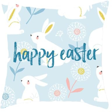 LEFEDA kissenbezüge 4 Dekorationsstücke Thanksgiving Eierfärbung Büro Kissenbezug Sofadekoration, B