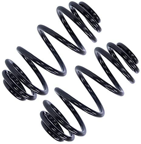 ATEC GERMANY 2x Muelle suspensión trasera izquierda y derecha compatible con OPEL ZAFIRA/ZAFIRA FAMILY B (A05), ZAFIRA B furgoneta/berlina grande (A05)