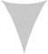 vidaXL Sonnensegel, Sonnenschutz UV Schutz für Balkon Garten Terrasse, Sonnendach Wasserfest, Windschutz Wetterschutz, Hellgrau 4x5x5m 100% Polyester Oxford