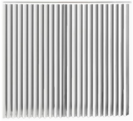 LRYELWA Cortina Lamas Verticales Opaca,Estores Verticales de Aluminio,Persianas Verticales Blackout para Ventana Puerta,Estor de Privacidad Térmica,Colores Personalizables (100cm x 140cm)