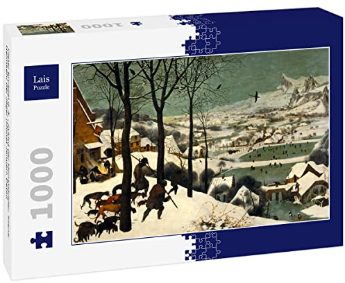 Lais Puzzle Pieter Bruegel Il Vecchio - Ciclo di Quadri mensili, Scena: Il Ritorno dei Cacciatori (Mese di gennaio), Dettaglio 1000 Pezzi