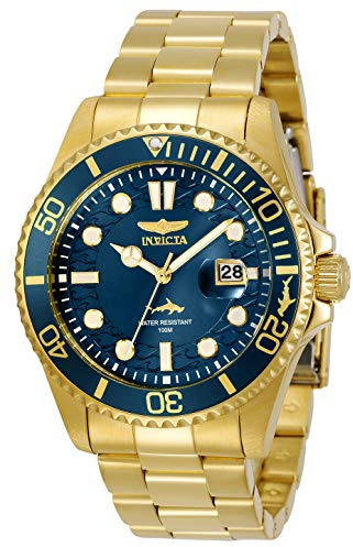 Invicta Men's Pro Diver Quartz Watch, Gold, 30024