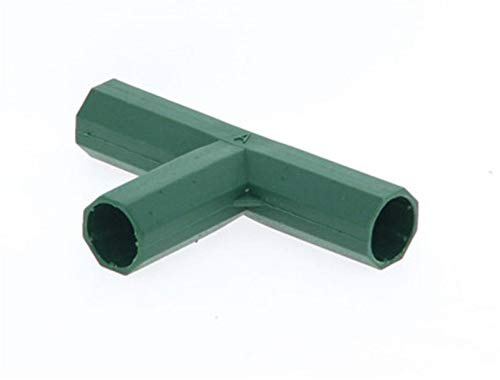 Conector de marco de invernadero, 2 conectores de PVC de 16 mm, 5 tipos de conexión de muebles de tienda de campaña utilizada para accesorios de tubo de invernadero