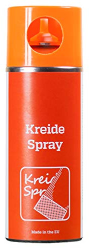 BERASIT Kreidespray, professionelle Sprühkreide für Markierung und Kennzeichnung, schnell trocknend, 400 ml, orange, Versandeinheit= 6 Dosen