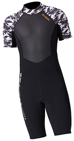 Herren-Neoprenanzug, 1,5 mm hoher Stretch, bequemer Neopren-Kurz-Neoprenanzug, Kurzarm, sportliche Badebekleidung, Tauchen, Surfen, Anzug – Wählen Sie die Größen – XL