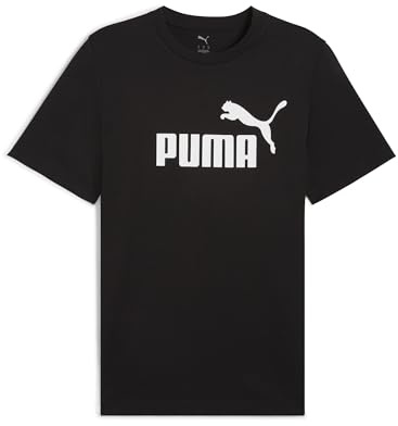 PUMA ESS No. 1 Logo tee, Camisetas Unisex Adulto, PUMA Black, XXL