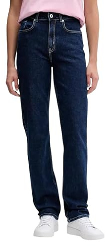 KARL LAGERFELD JEANS Mujer High Rise Straight Denim Azul oscuro 2532