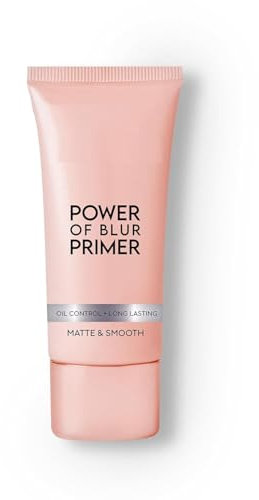 Power of Blur Primer | Lightweight & Silicone-Based | Matte Finish & Oil-Control | Infused with Vitamin A & E | Water-Proof & Smoothening Primer - 30ml (Pack Of 1)