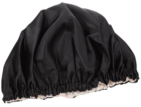 Beaupretty Bonnet de Bain Garçon Fille Satin Chapeau de Réglable pour et Filles Accessoires de Salle de Bain Protection des Cheveux Nuit