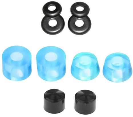 Skateboard Parts, Hard Replacement Parts with Pivot Cups, Skateboard Bushings for Shock Absorbers and Mounts, for Street, Downhill, Cruiser, Training, Competition, Skating, Skateboarders and Beginners