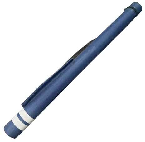 perfk Étui de Billard avec Sac de Rangement, Protection Anti-Rayures, idéal pour Les débutants et Les Pochette de Transport pour queues de Billard, Bleu