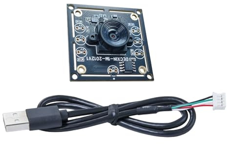 Placa de cámara USB, módulo OV9732 de 1 MP, sensor de cámara web, lente gran angular, diseño compacto y duradero para interfaz USB, computadora, laptop, sistemas de smartphone, captura de video, uso