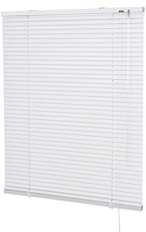 HUGG Alu-Jalousie (AL.7) Wand- und Deckenmontage, opt. Klemmhalter, Farbe weiß, (BxH) 55 x 170 cm