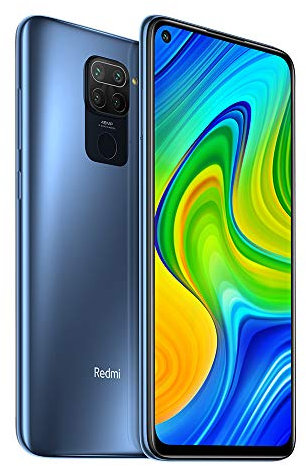 Xiaomi Redmi Note 9 Smartphone,3Gb Ram 64Gb Rom Mobilephone,6.53Dotdisplay Mtk Helio G85 Procesador 48Mp + 8Mp + 2Mp + 2Mp Ai Quad Camera Hotshot Versión Global(Gris)
