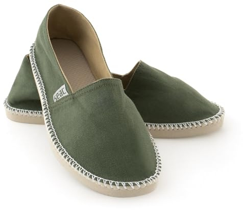 SEAC Malaga, Espadrillas Casual in Canvas e Dettagli in Corda, Suola Antiscivolo Unisex Adulto
