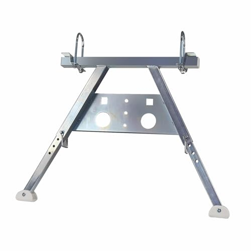 Emeroll Stabilizzatore a scala per grondaia del tetto, stallo per tetto, supporto da parete, solido e affidabile, facile da usare, peso nominale 172,4 kg